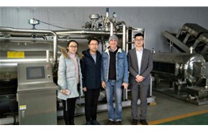 南非客戶來我廠考察全自動(dòng)噴淋殺菌釜達(dá)成合作意向！